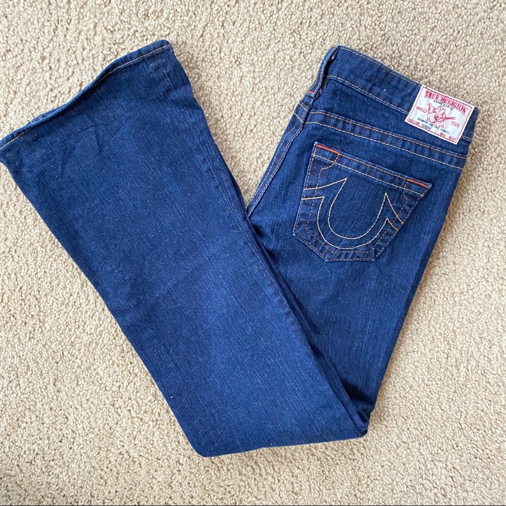 True Religion Bobby Bootcut Blue Jeans Size 29